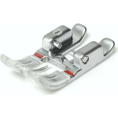 1Pcs Red Line Fancy Embroidery Presser Foot for Sewing Machines New Metal Plastic Household Sewing Legs Sewing Machine Foot