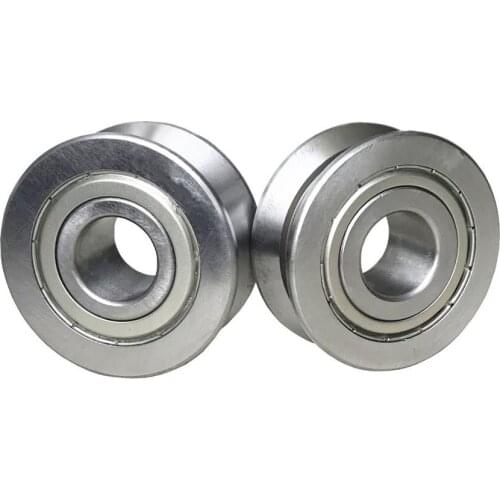 4PCS LV202-40 LV202-41 LV202 V Groove Track Roller Bearing 15x40x18mm Or 15x41x20mm