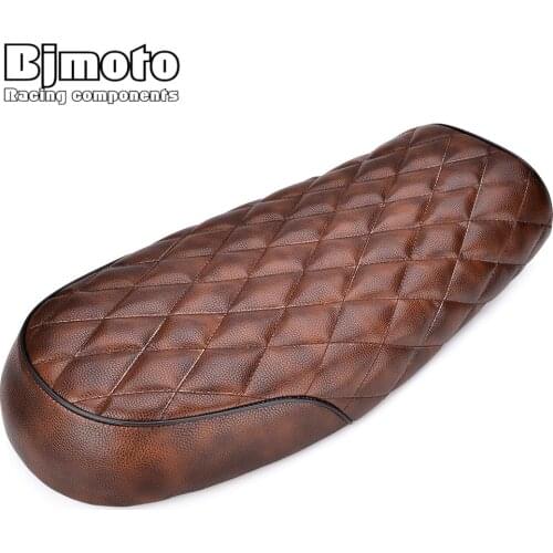 Motorcycle Seat Cafe Racer Vintage Saddle For Honda CB CL Suzuki GN Yamaha SR XJ KZ 100 125 175 200 250 350 400 450 550 650 750