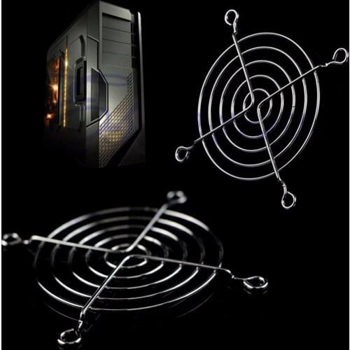 New Sale Metal 80mm PC Chrome Wire Fan grill / Cover / Guard Protector C26