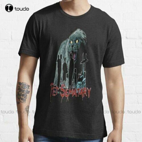 New Pet Sematary Horor Movie Classic T-Shirt Unisex Tee Cotton Tee Shirt S-5Xl