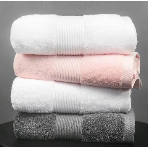 180*80cm 2PCS Pure Cotton Hotel Bath Towel Thicken Super Large Towel Customized High Quality Bathroom Adult Towel Beach Towels