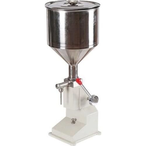 Manual cream filling machine cream shampoo cosmetic foot control filler liquid filler machine
