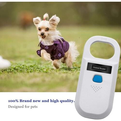 FDX-B and ID64 Pet Microchip Scanners Handheld Animal Chip Readers 134.2kHz/125Hz ID Portable RFID