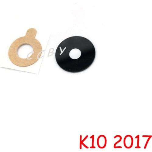 2pcs Rear Back Camera Glass Lens Cover For LG K8 K10 2017 Power With Adhesive Sticker Replacement Parts