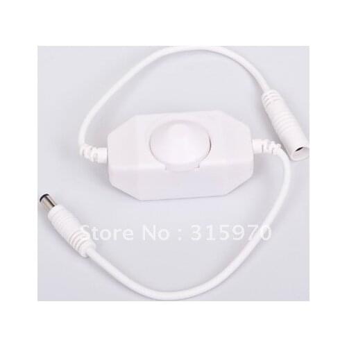 LED DIMMER LED Controller 12-24VDC Knob-operated Control AD Connector Good To Control 0-100% Brightness 1pcs/lot