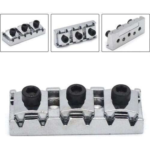 1 set of zinc alloy guitar nuts three colors exquisite workmanship lightweight guitar lock bridge guitar repair accessories