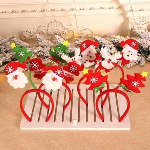 2020 Christmas Party Show Dress Up Jewelry Childrens Xmas Gift Christmas Products Head Buckle AA062