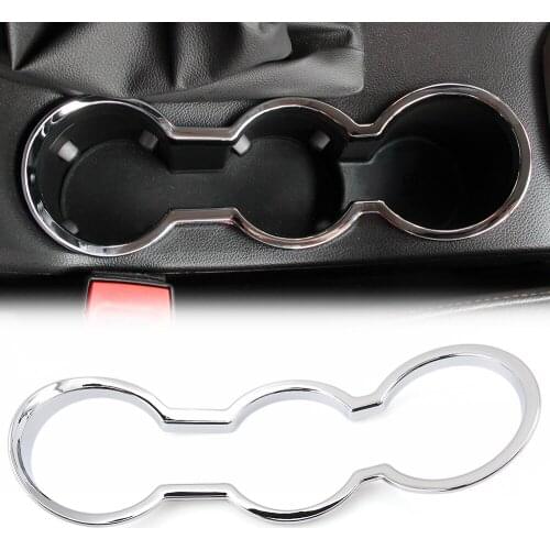 ABS Chrome Interior Car Styling Water Cup Holder Decoration Box ring Light Bar Accessories for BUICK EXCEL XT / GT OPEL ASTRA J