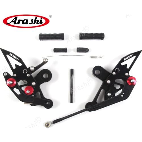 Arashi For YAMAHA FJ-09 2014 - 2021 CNC Adjustable Footrest Rear Sets Rearsets Foot Rest Pegs FJ09 2015 2016 2017 2018 2019 2020