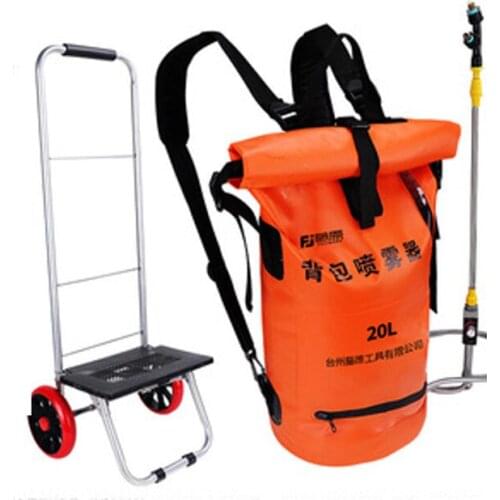 Soft Package Electric Sprayer with Trailer / Garden Electric Tools Agricultural Chemicals Compressed Lithium Battery Charging