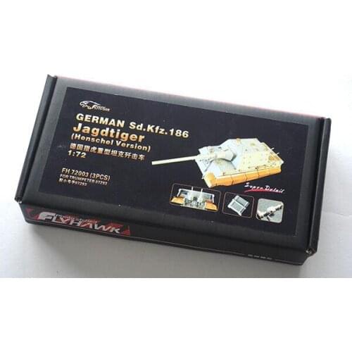 Flyhawk 72003 1/72 German JagdTiger Upgrade Parts for Trumpeter top quality