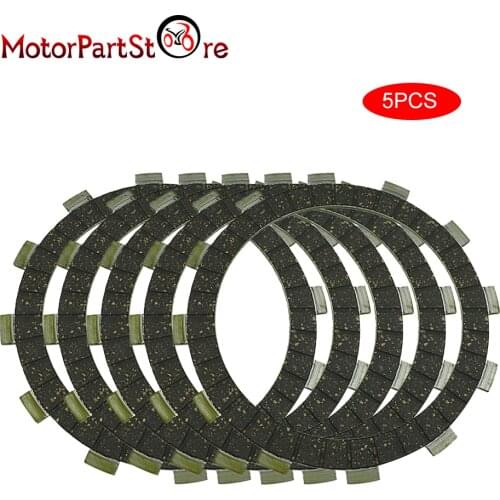 5 Pcs Motorcycle Engine Clutch Friction Plates For Suzuki GS1000 12 Teeth 3mm