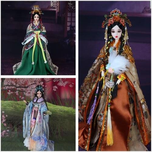 Chinese period costumes doll,30 cm doll (CODF 0610)
