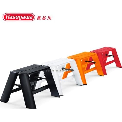 Aluminum Alloy Ladder Household Folding Bench Baking Paint Colorful Herringbone Ladder Lucano Ml-1