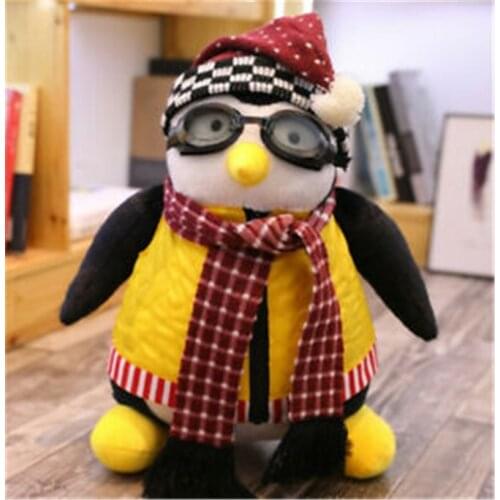 27cm TV Series Friends Joeys Hugsy Plush Animal Penguin Rachel Stuffed Doll Toy Home Decor Cosplay Prop Christmas Gift for Kid