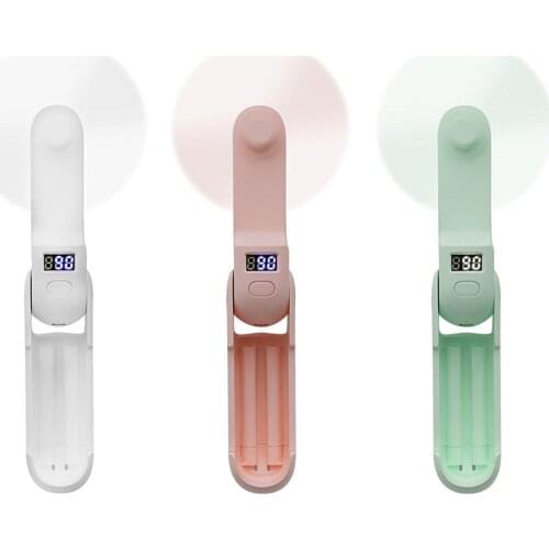 Portable Fan USB Charging Foldable Adjustable Speed Quiet Cooling Rest Fan