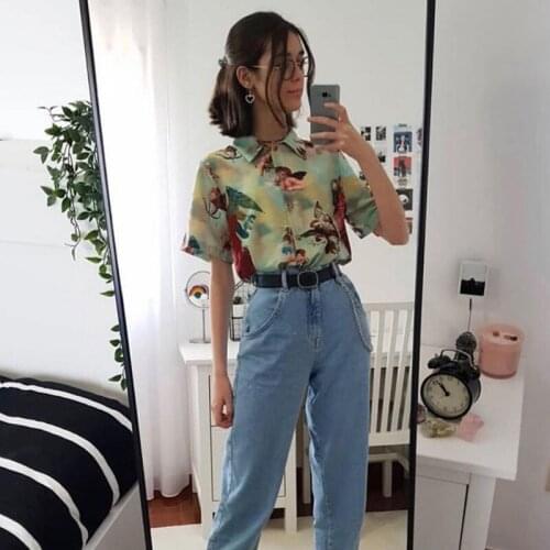 Reachshore Short Sleeve Shirts For Women