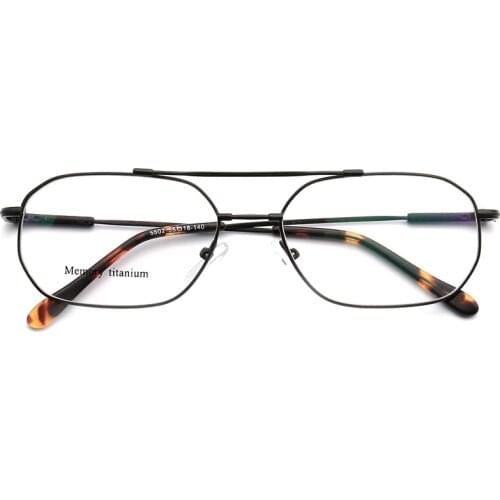 Memory Retro Spectacle Frame Korean Myopia Glasses Fashionable Full Frame Can Be Equipped with Anti-Blue Light Lenses
