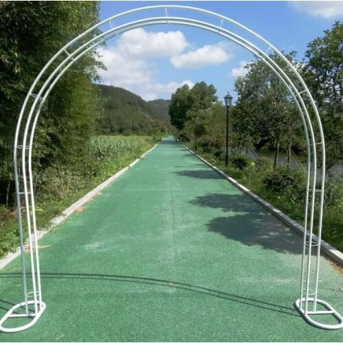 Free custom wedding arch decoration frame wedding iron flower frame wedding opening store celebration event flower balloon ballo