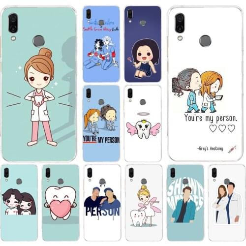 07 Greys Anatomy You're My Person Soft Silicone Tpu Cover phone Case forHuawei Honor 8 8a Prime 8s 8x 9 9x 10 10i lite