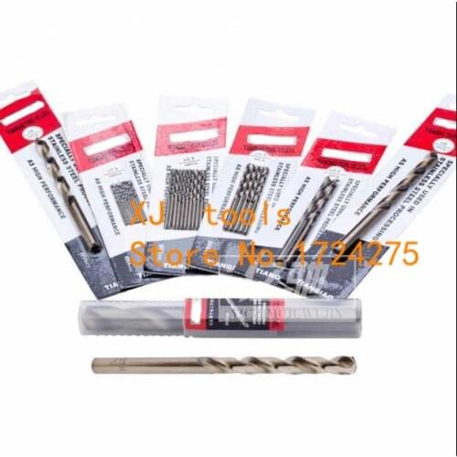 10PCS 0.3mm-3.0mm HSS-CO M42 Drill Bits Cobalt high speed steel twist Drill Stainless Steel (0.5/1.0mm/1.5mm/2.0mm/2.5mm/2.8mm)