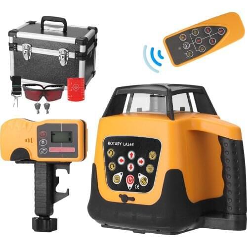 Automatic Self Levelling Rotating Laser Rotary 635nm Red Laser Line Self Levelling Laser Level 360° Angle Laser Level 500M