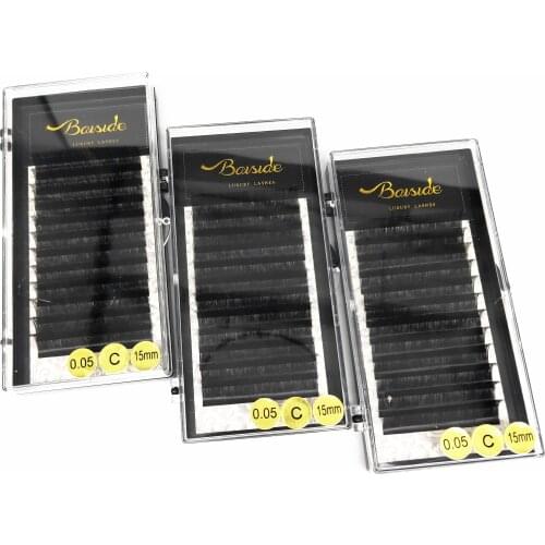 Baiside 12rows professional individual Volume eyelash extension materials