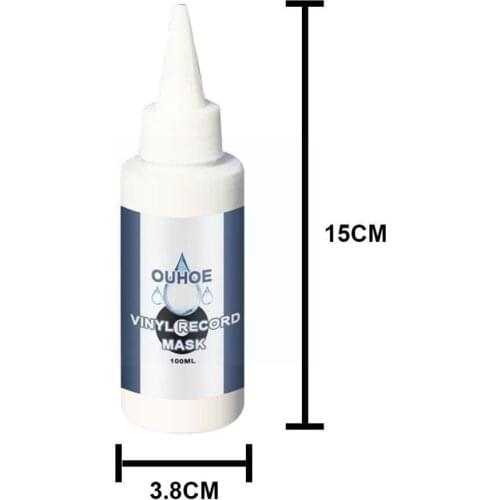 Vinyl Record Cleaner Deep Cleaning Of Grooves Slits Strong For Record Dust And Absorption Cleaner Cleaner Of Record Profess O5H9