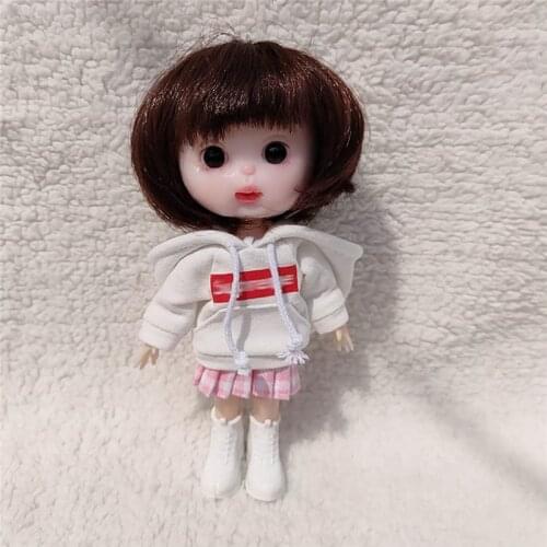 Ob11 baby clothes Cute rabbit ear sweater coat Fit for obitsu11 ,GCS, Molly 1/12bjd doll clothes doll accessories