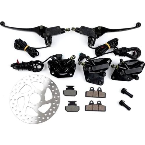 Citycoco Electric Bike Electric Sc ooter Disc Brake and Brake handle For Chinese Halei Scooter Spare Parts Brake Disc Brake Pa