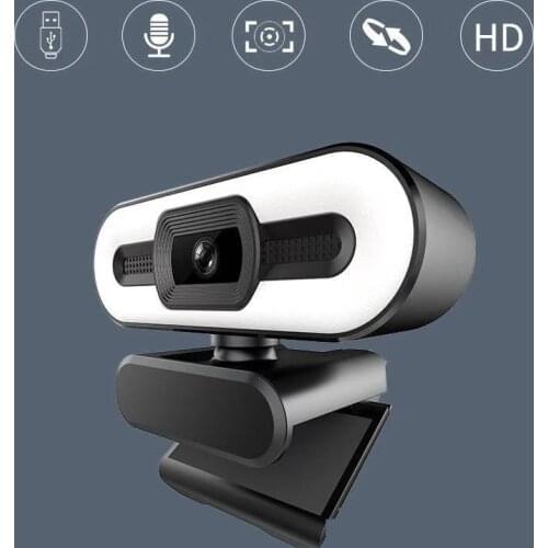 HD 1080P Full Cover Webcam PC Autofocus Web Cam Camera USB Webcam With Microphone Conference WebCamera kamera internetowa
