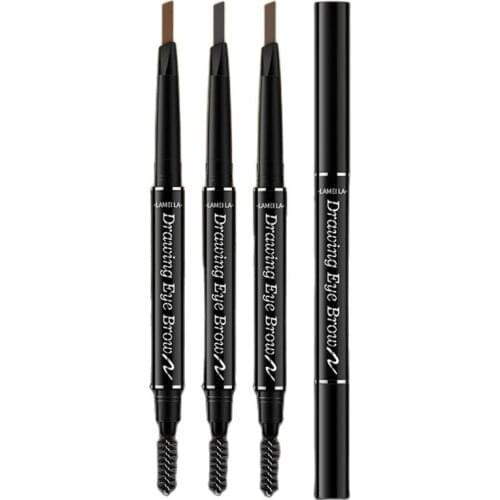7 Color Waterproof Double-Head Waterproof Long-Lasting Smudge-Proof Eyebrow Pencil Makeup Cosmetic Eyebrow Enhancers d1