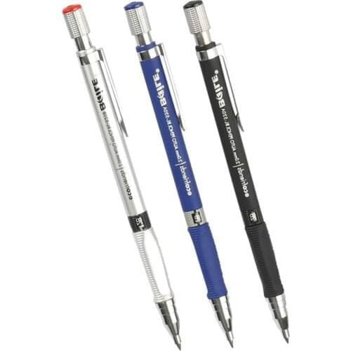 Student Office 2.0 Mechanical Pencil Triangular Non-Slip Grip 12 Color Pencil Lead Drawing with Sharpener