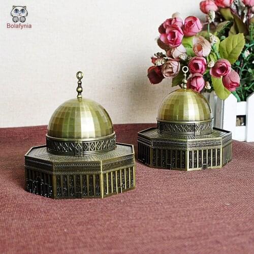 BOLAFYNIA Zinc alloy Jerusalem dome model toy children toy for Christmas birthday gift crafts