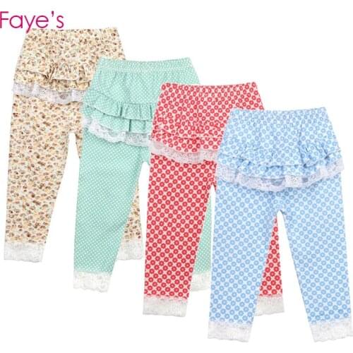 1T-3T Baby Girls Skirt Leggings Cotton Slim Pants Kids Clothes Children Clothing