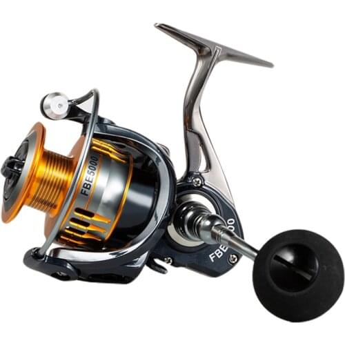 2021 New Spinning Carp Reel Carrete De Pesca 5.0:1 Metal Stainless Steel Fishing Reel Saltwater Reel for Fishing