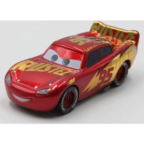 Disney Pixar Cars 3 New Lightning McQueen 1:55 Scale Diecast Metal Alloy Modle Cute Toys For Children Gifts