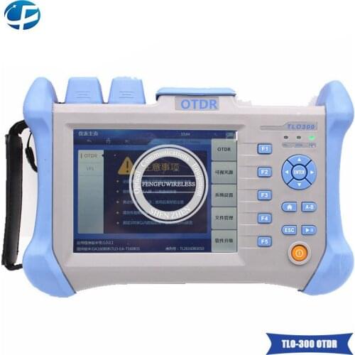 New Handheld OTDR TLO-300 SM 60km 1310/1550nm 32/30dB 120km Built in VFL Touch screen Optical Time Domain Reflectometer