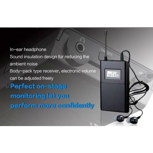 Original WPM-200R Receiver For TAKSTAR WPM-200 Professional Wireless Monitor System, Single Receiving Including Earphone
