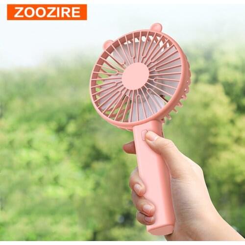 Mini Fan Portable Handheld USB Rechargeable Appliances Desktop Air Cooler Outdoor Travel Hand Fan With Phone Holder