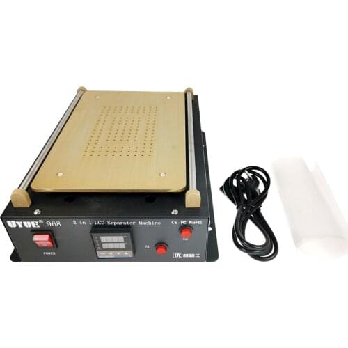 Separator Built-in Vacuum Pump UYUE 968 Double Pump Mobile Phone Screen Separation Machine LCD Screen Splitter Large Size