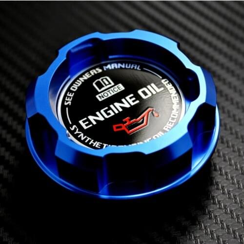Blue Aluminum ENGINE Oil Cap for 92-95 FORD TELSTAR V6 2.5L KLDE ENGINE 93-97 FORD PROBE GT V6 2.5L KLDE KLZE ENGINE