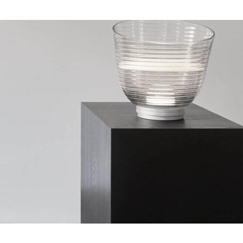 Modern simple personality table lamp spiral fashion designer model room LED living room bedroom club hall entrance table lamp