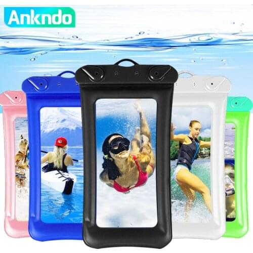 Mobile Waterproof Case Bag For Phone Water Case protection Swimming Rafting Water Proof Touch Screen Case for Iphone Xiaomi