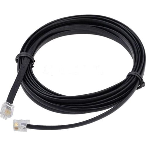 1pcs 11cm or 5m Long 6pin Plug Front Panel Separate Cable for TYT 7800 9800 TH-9800 TH-7800 Radio