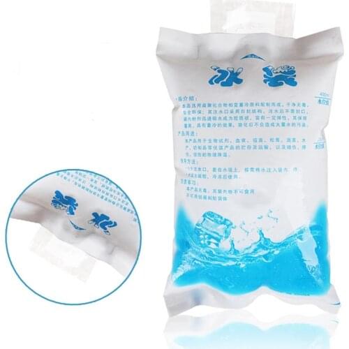10pcs/lot Reusable Gel Ice Bag Insulated Dry Cold Ice Pack Plastic Gel Cooler Bag for Food Fresh Cans Wine Medical Pain Relief