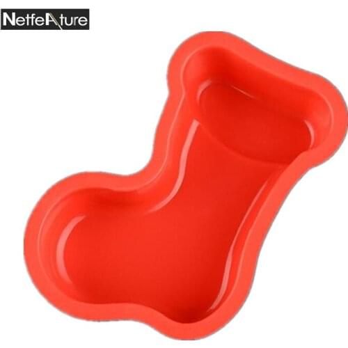 3PCS/LOT DIY Silicone Cake Mold Christmas Socks Pattern Bakeware Making Mousse Cake Pastries Tool Christmas Cake Decoration Mold