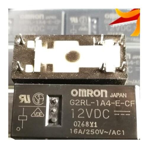 5pcs/10PCS/lot NEW Relay G2RL-1A4-E-CF 12VDC normally open 16A6 feet