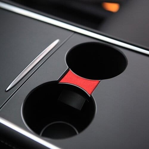 Model3 Car Water Cup Holder For Tesla Model Y 3 2021 Accessories Interior Center Console Storage Organizer Model 3 Three